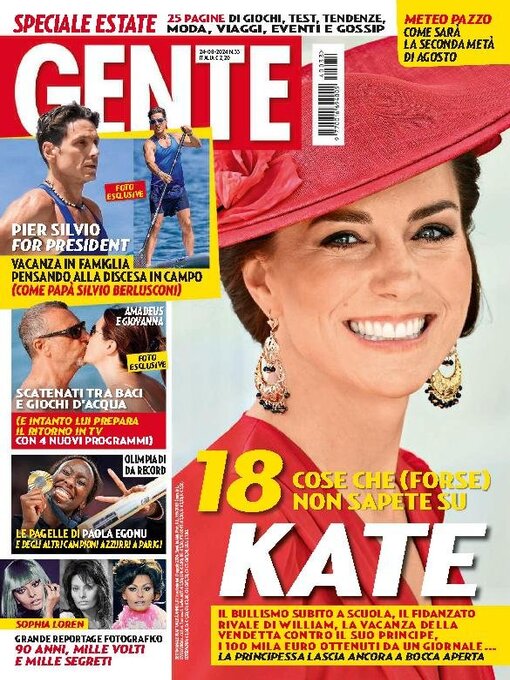 Title details for Gente by Hearst Magazines Italia spa - Available